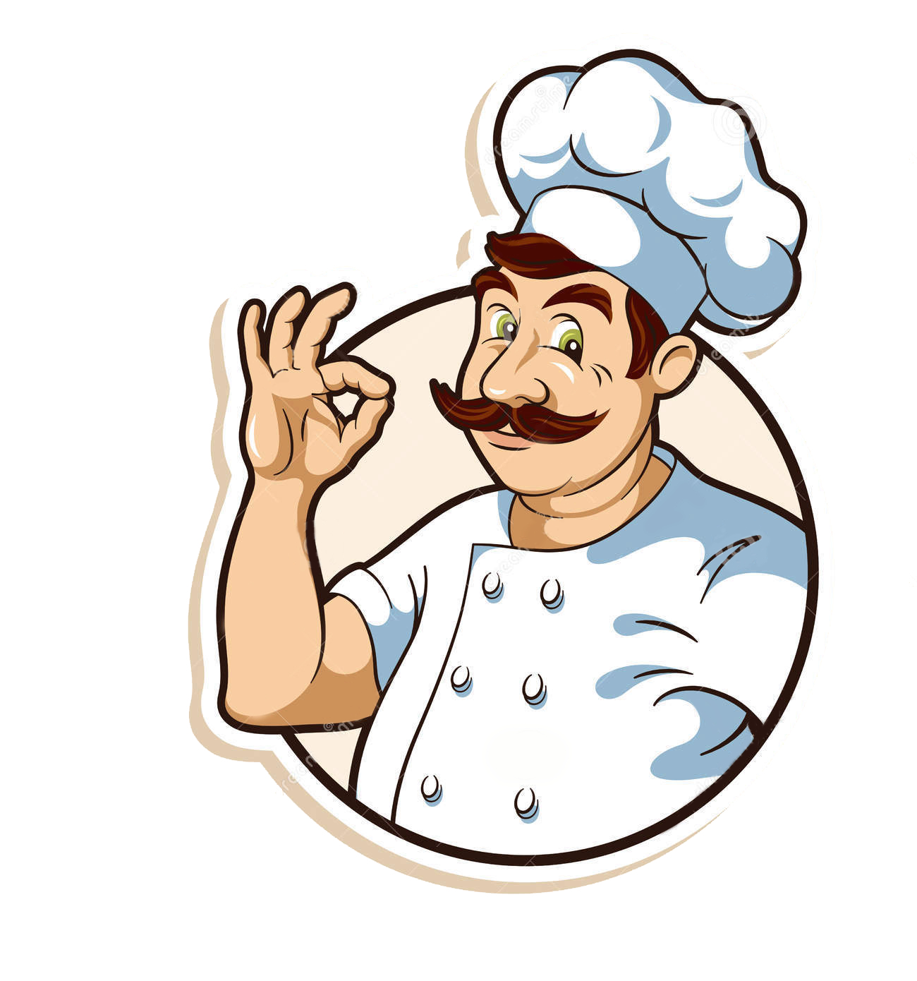 female chef clipart png