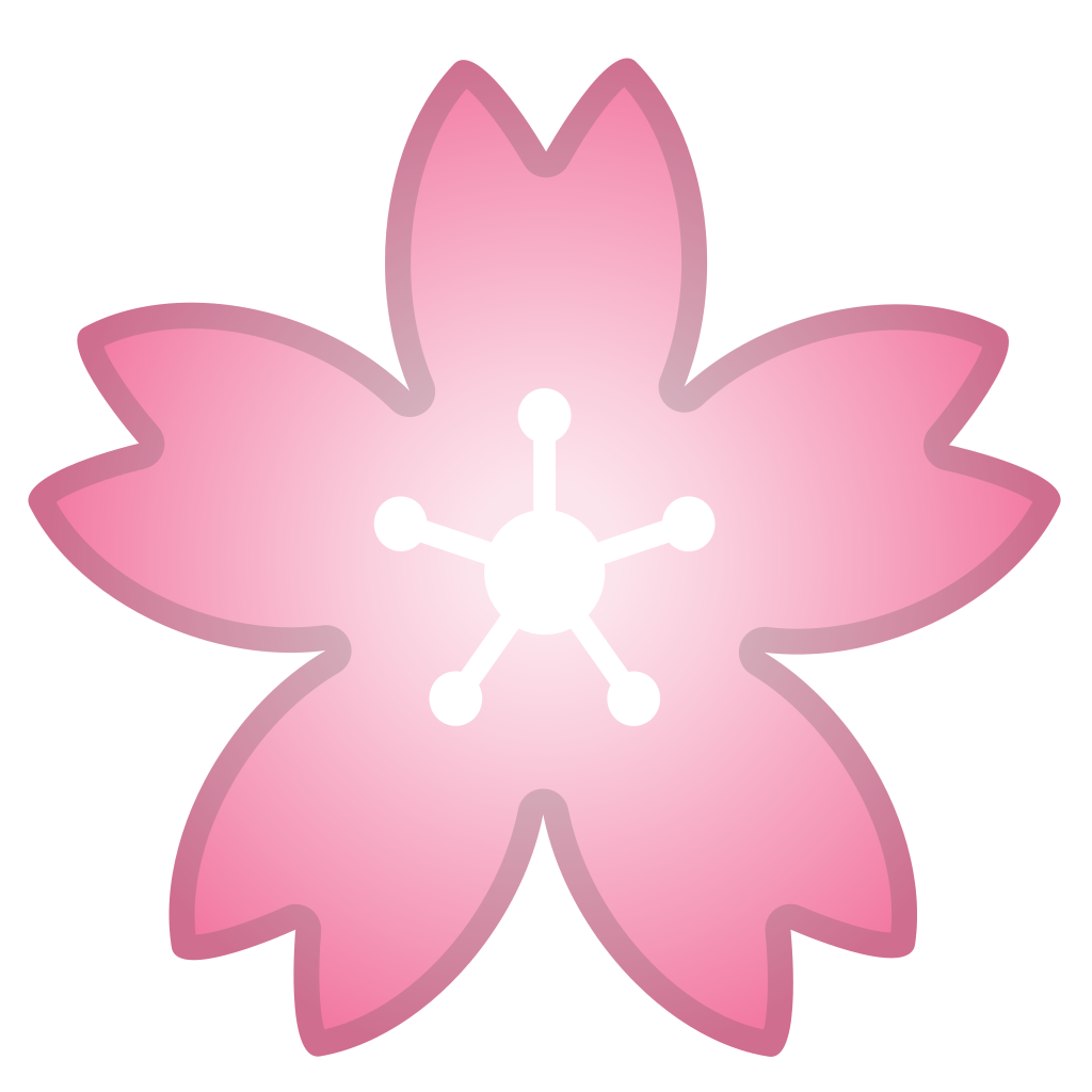 cherry blossom icon noto emoji animals nature iconset #25265