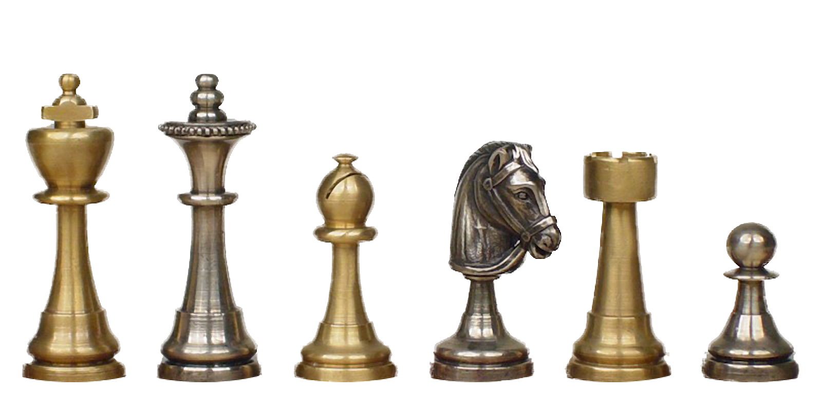 metal chess pieces photo #39309