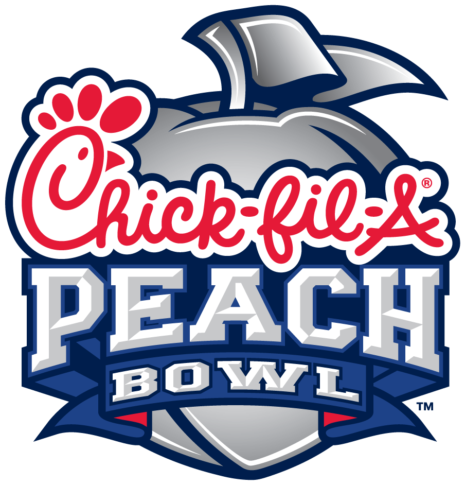 chick fil a peach bowl logo png #4852