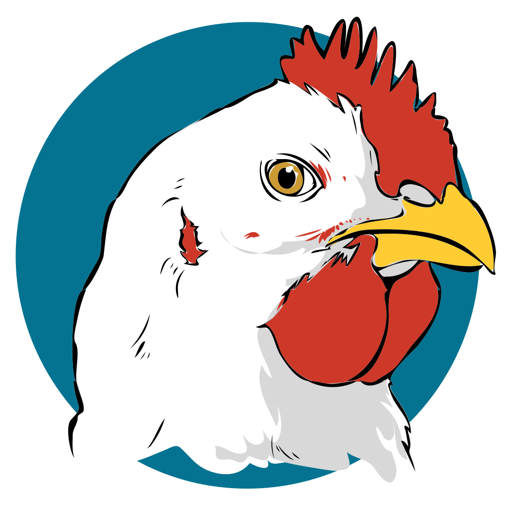 chicken closeup logo download png #13842