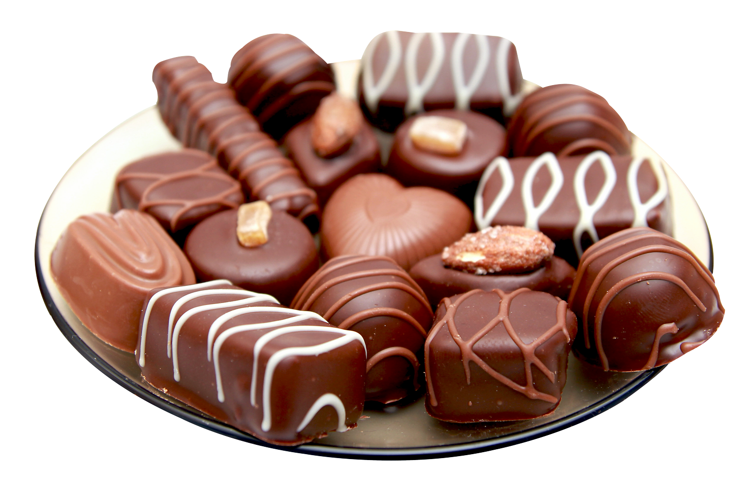 chocolate, chocolates plate png image pngpix #14381