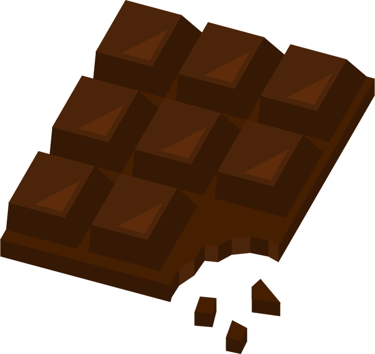 chocolate sweet dessert vector graphic pixabay #14349
