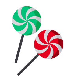 christmas candy lollypop icon flat style available svg png eps #35320