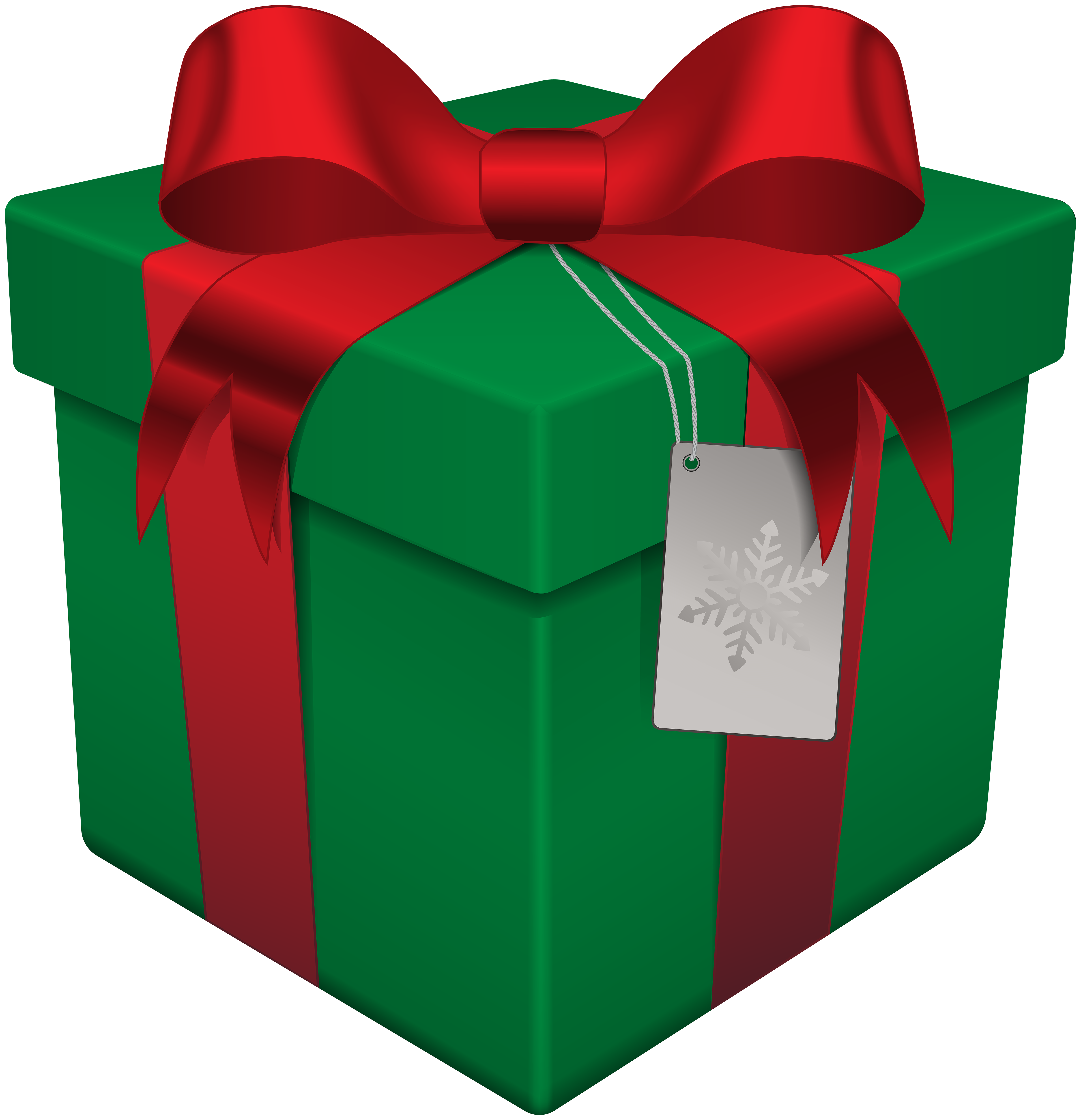 christmas gift box green transparent png clip art clip #28072