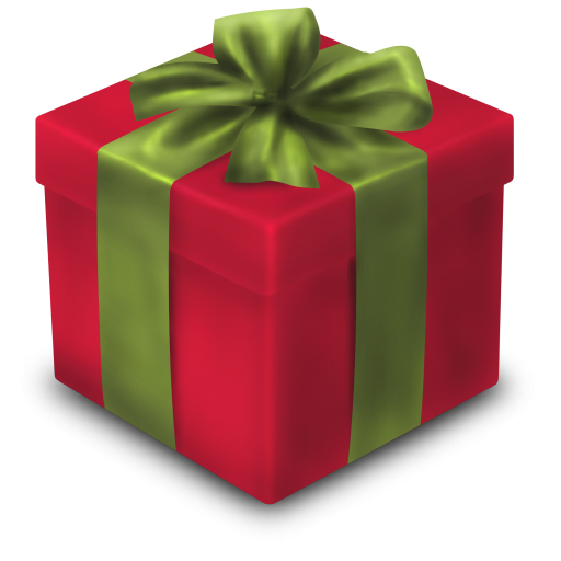 christmas gift red icon png clipart image iconbugm #28073