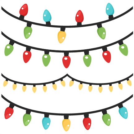 christmas lights clip art christmas cut out #40616