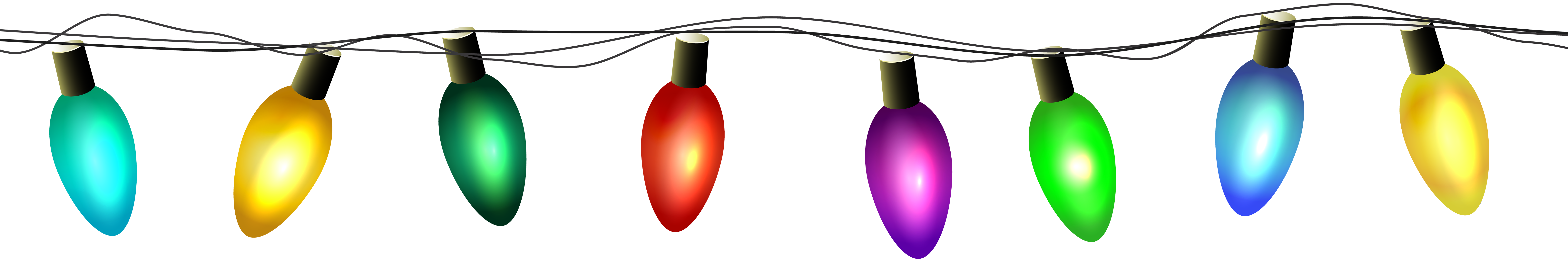 Colored Bulbs, christmas lights png, christmas decorative picture #40590