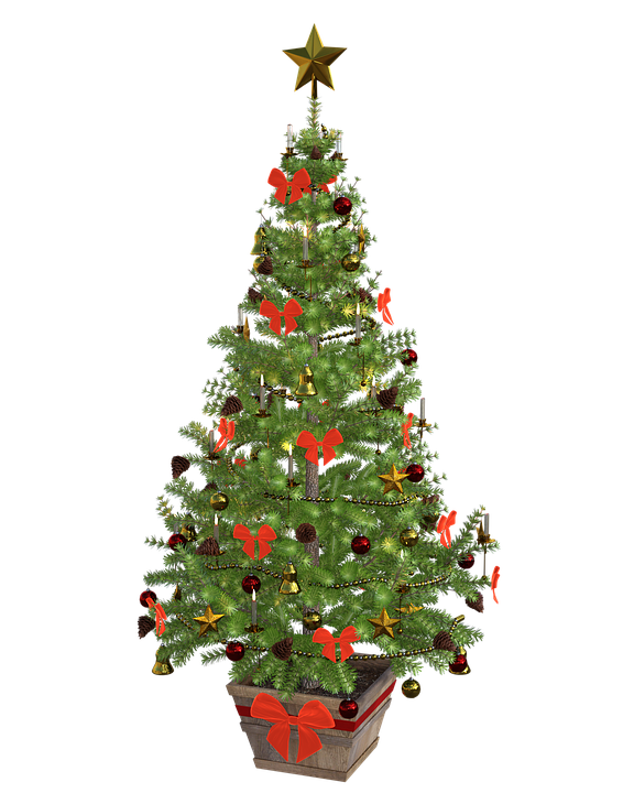 christmas tree lights image pixabay #11634