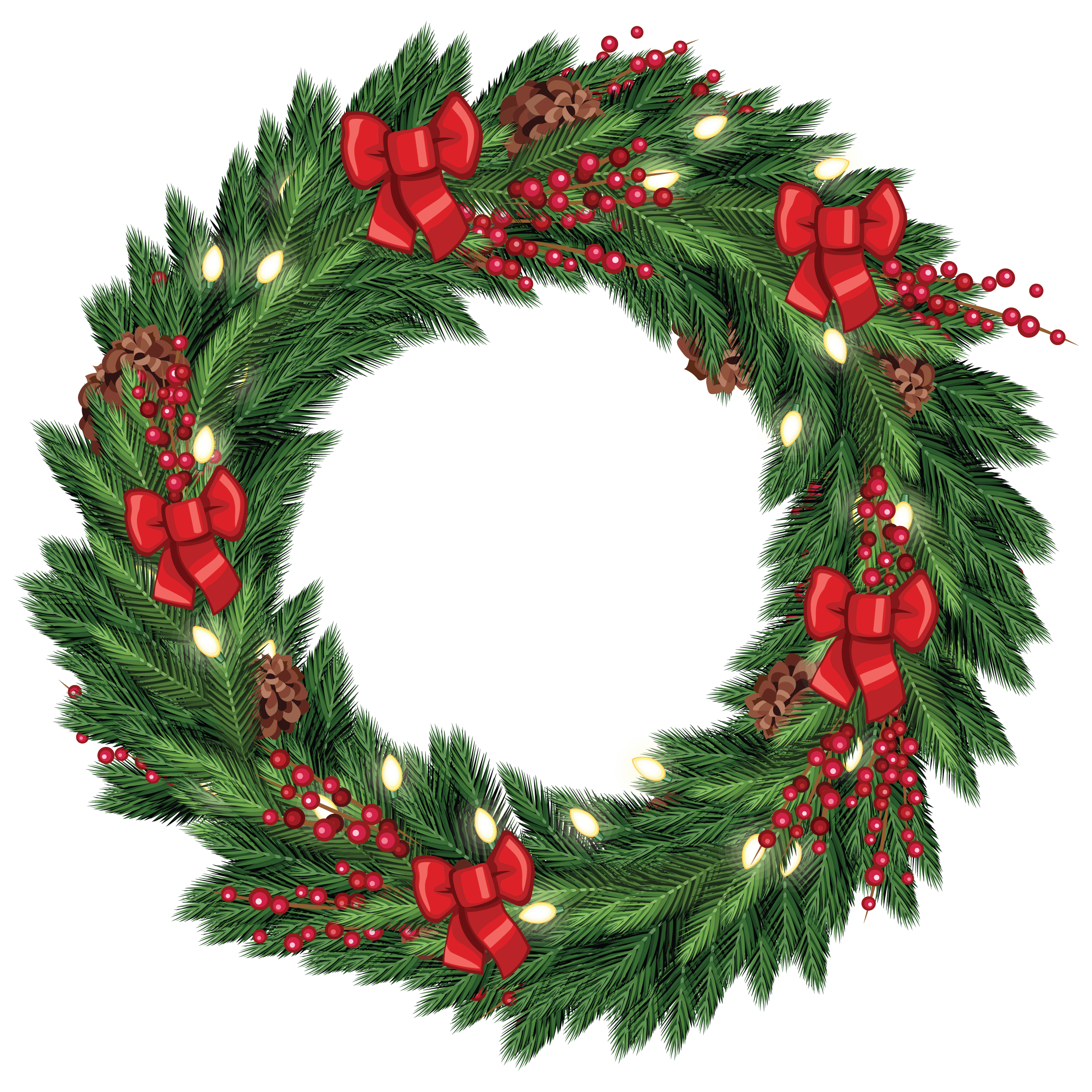 christmas wreath graphic from tradigitalart #28017