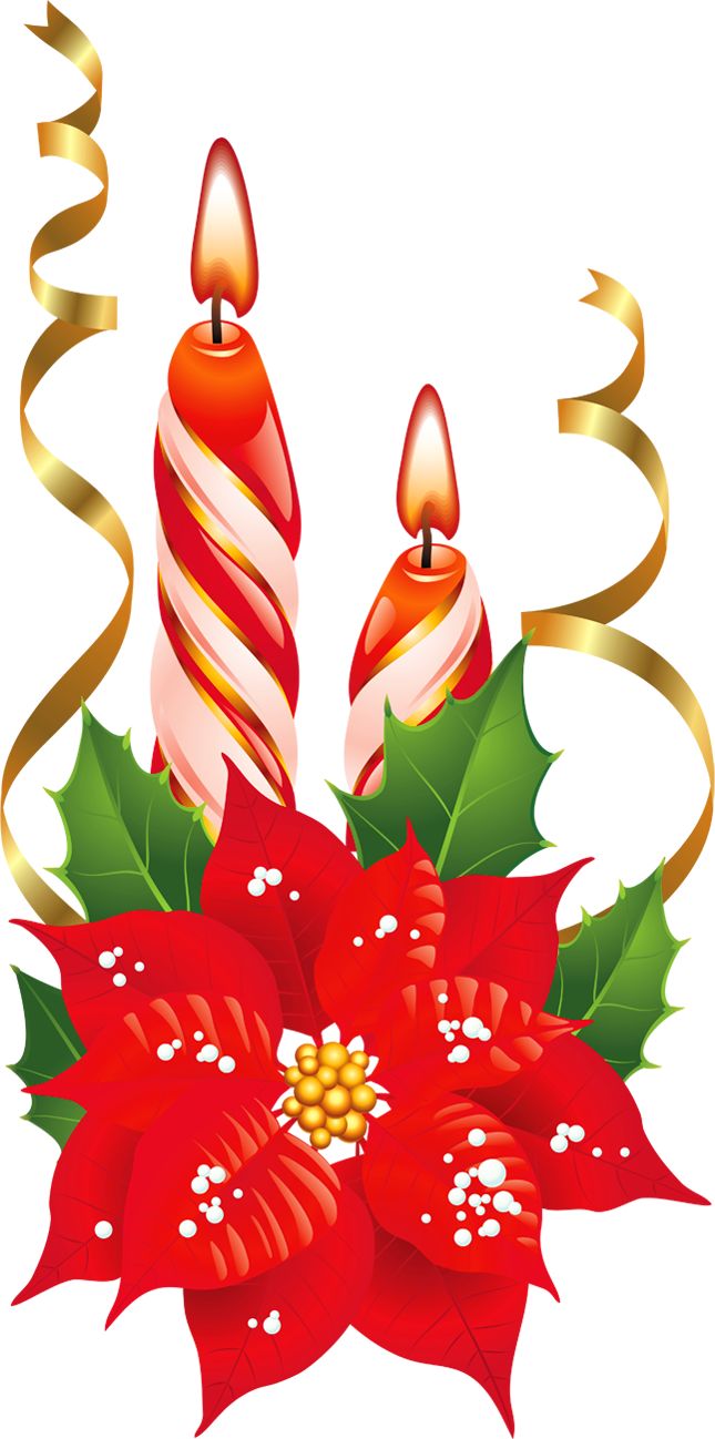 christmas clipart, christmas candle clipart christmas candles clipart #27678