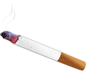 burning cigarette clip art clkerm vector clip art #16380