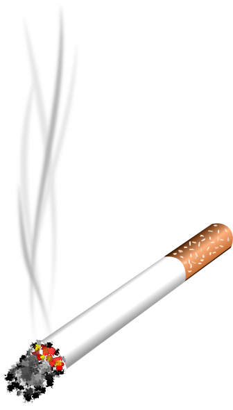 cigarette, lit cigaretter clip art clkerm vector clip art #16474
