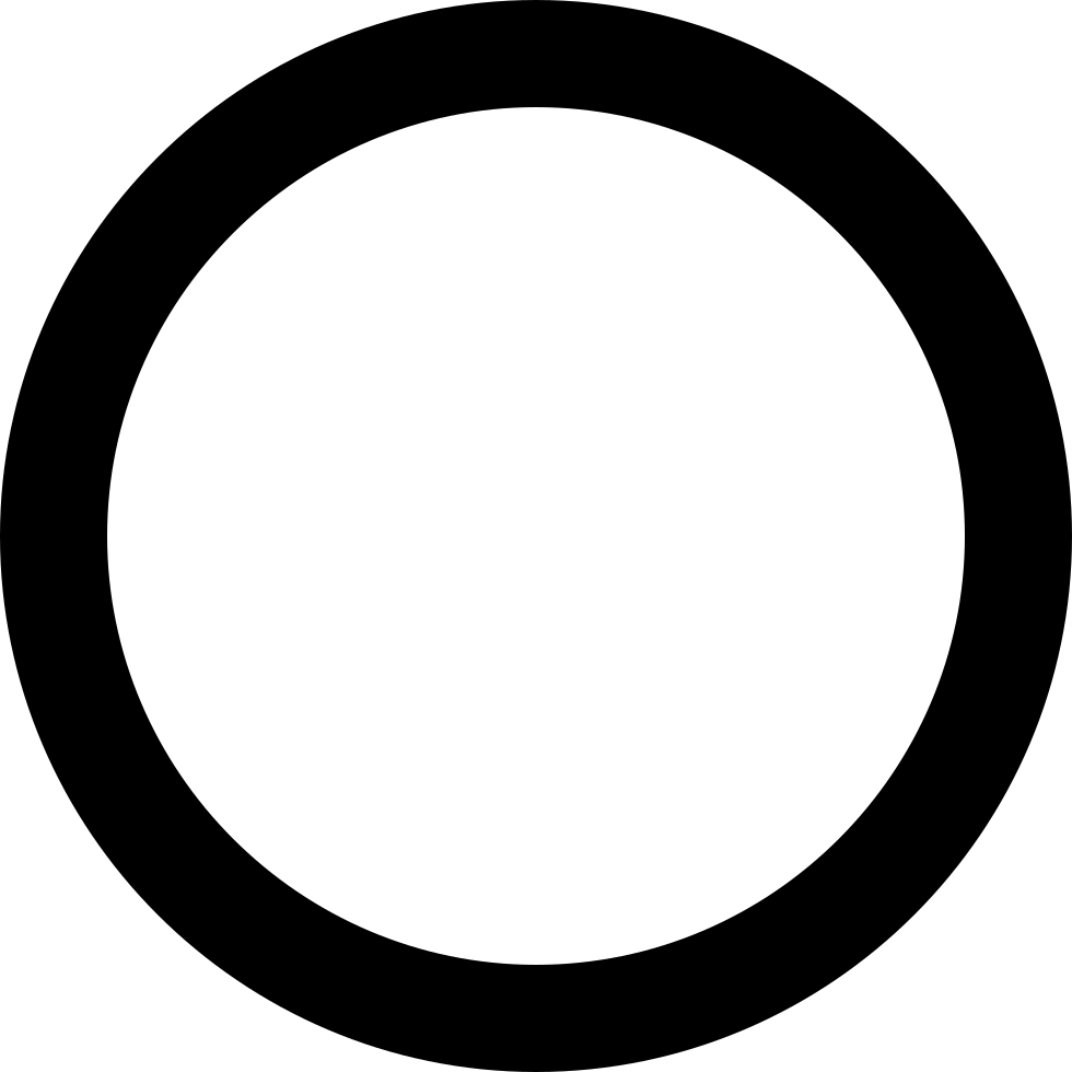 black circle icon download transparent #41668
