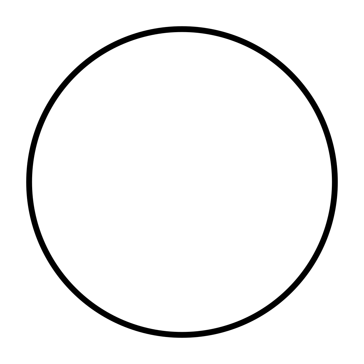 black line and white circle png 41671