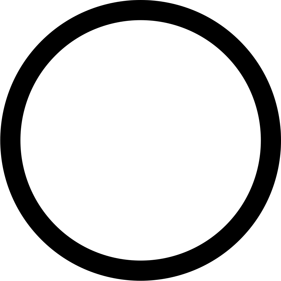 circle outline blank png icon download #41667