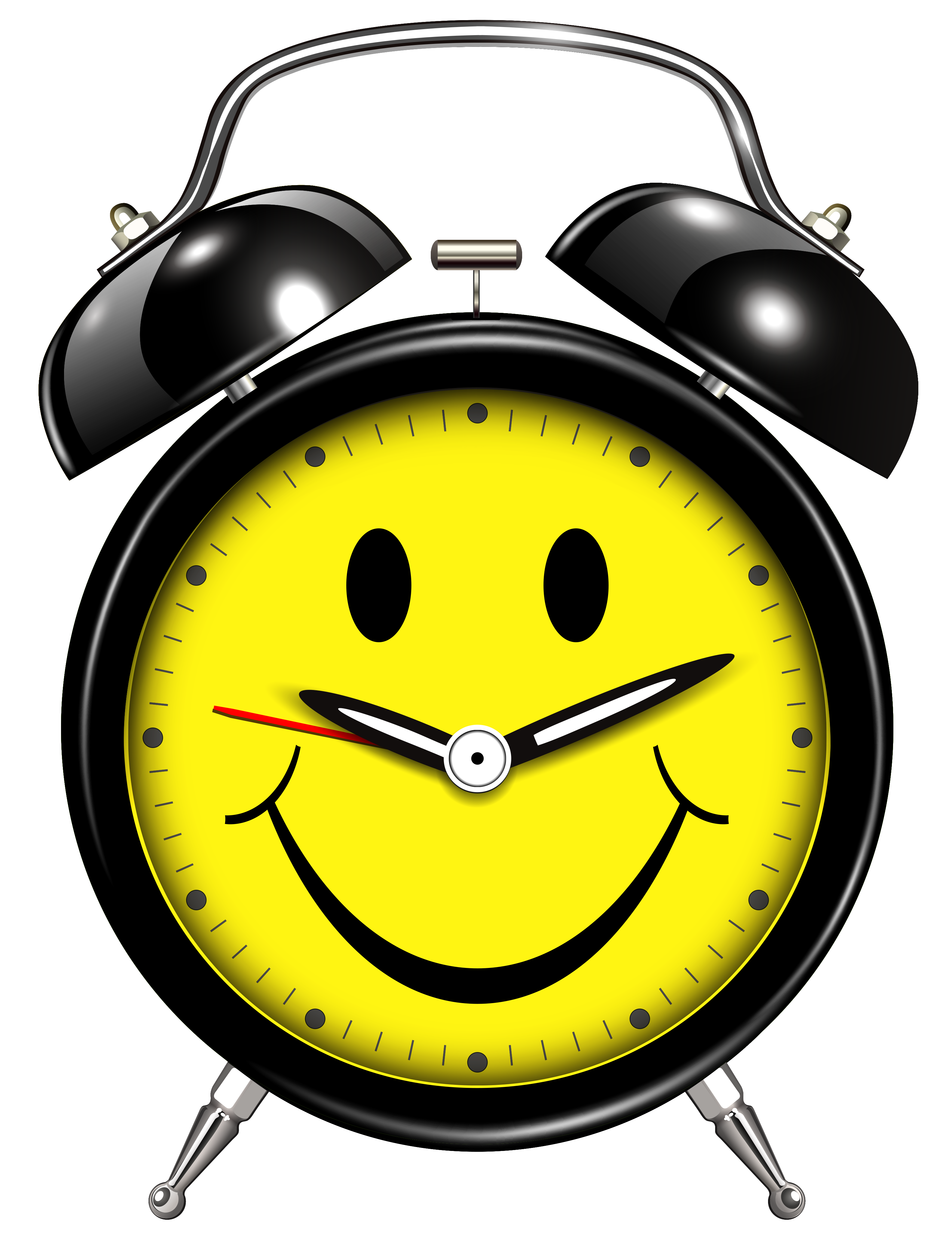 smiling alarm clock png clip art best web clipart #15136