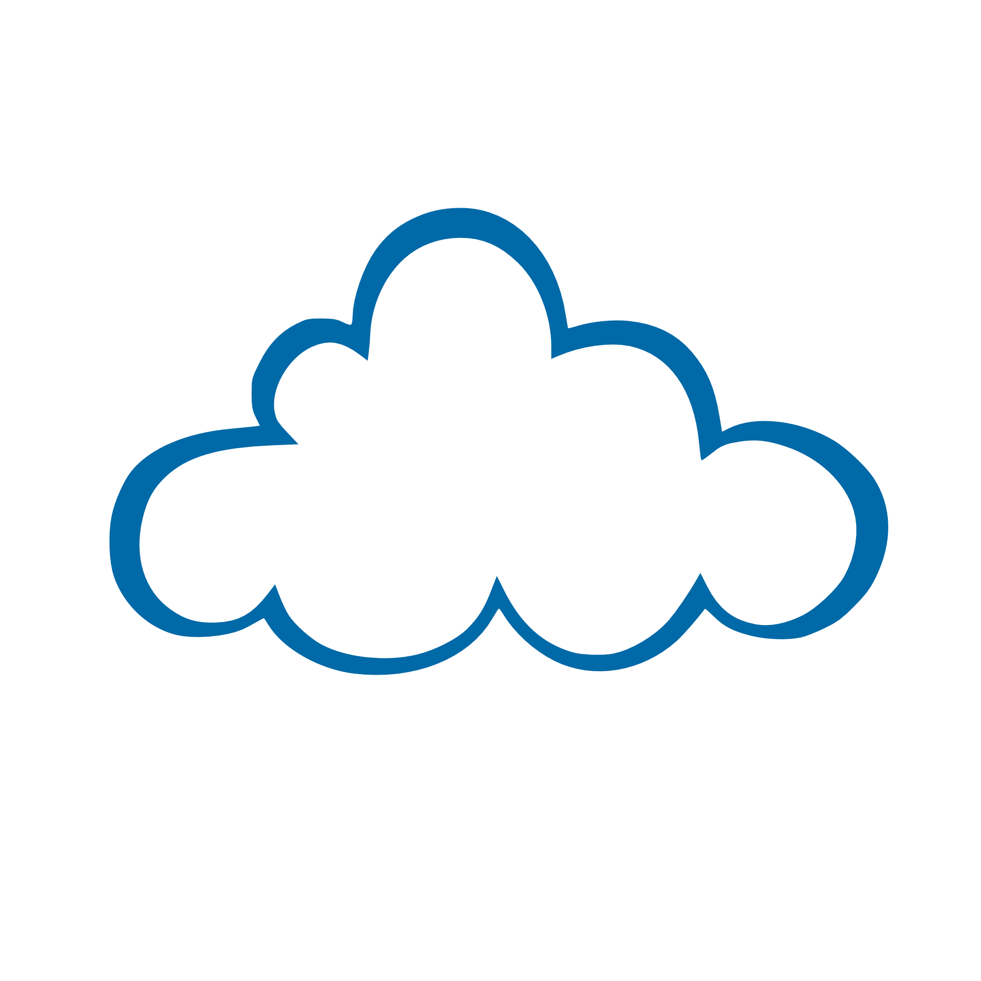 white cloud clipart png