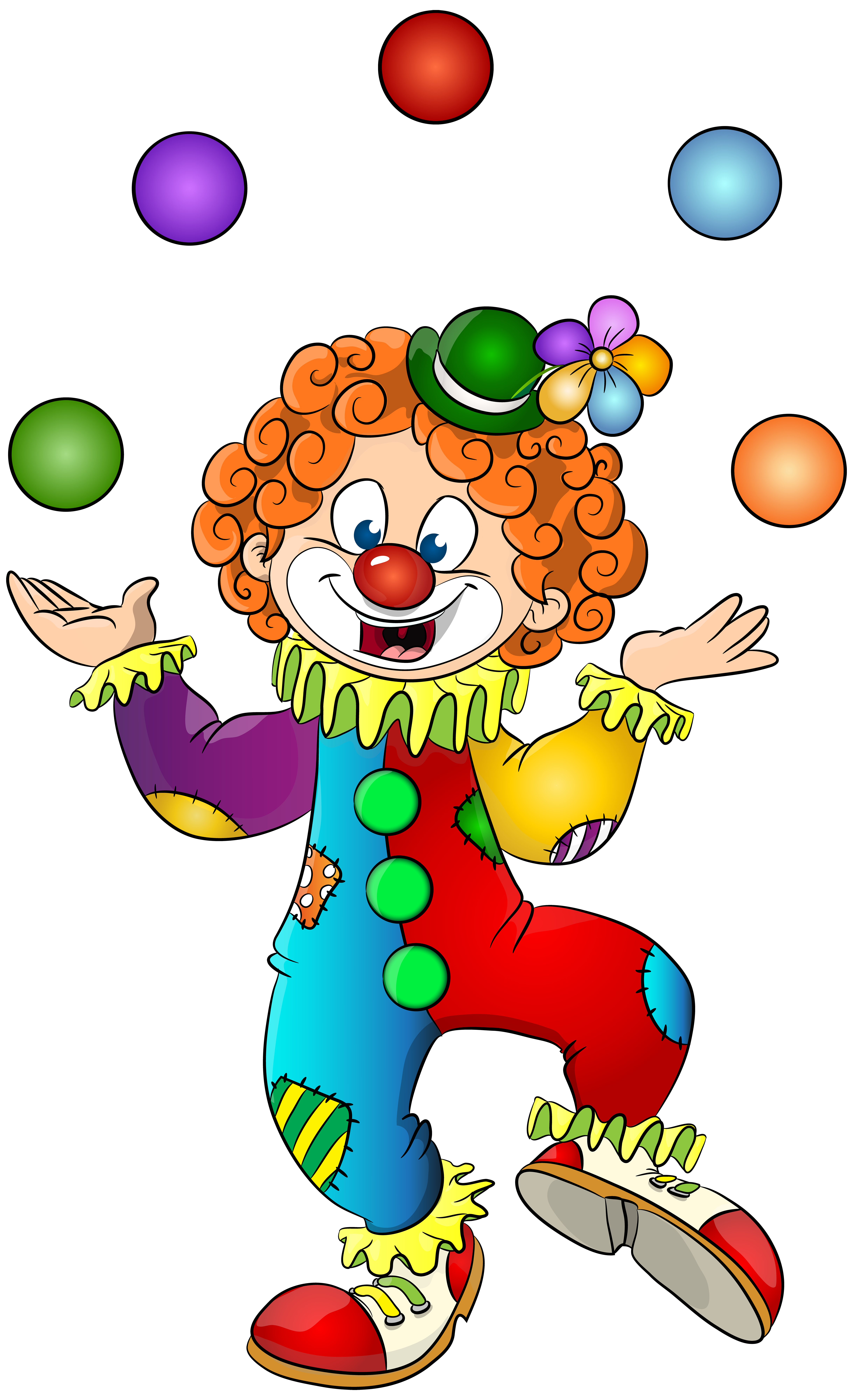 clown with ball transparent png image library #39830