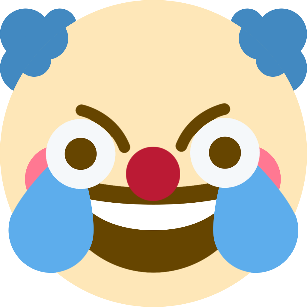 Clown Smiley - T Shirt Roblox Musculos Emoji,Clown Emoticon - free  transparent emoji 