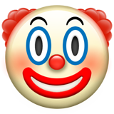 clown emoji clown face emoji transparent #39861