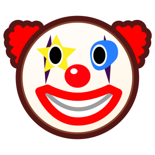 clown face emoji pictures free download 39863