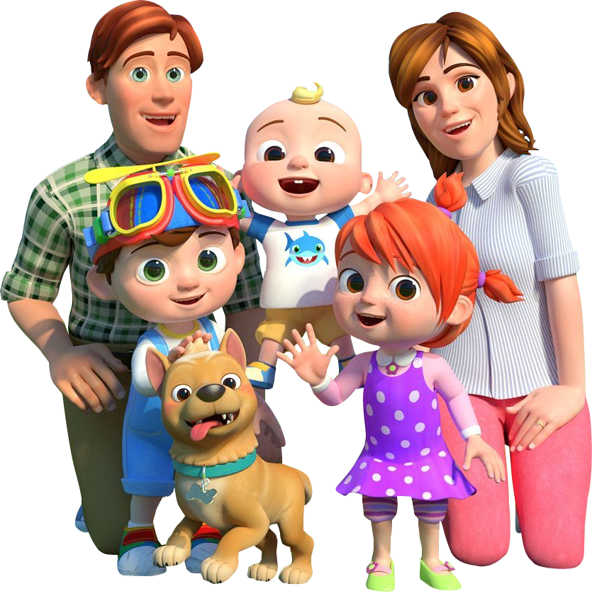 Cocomelon PNG Transparent With Cocomelon Baby Characters Logo