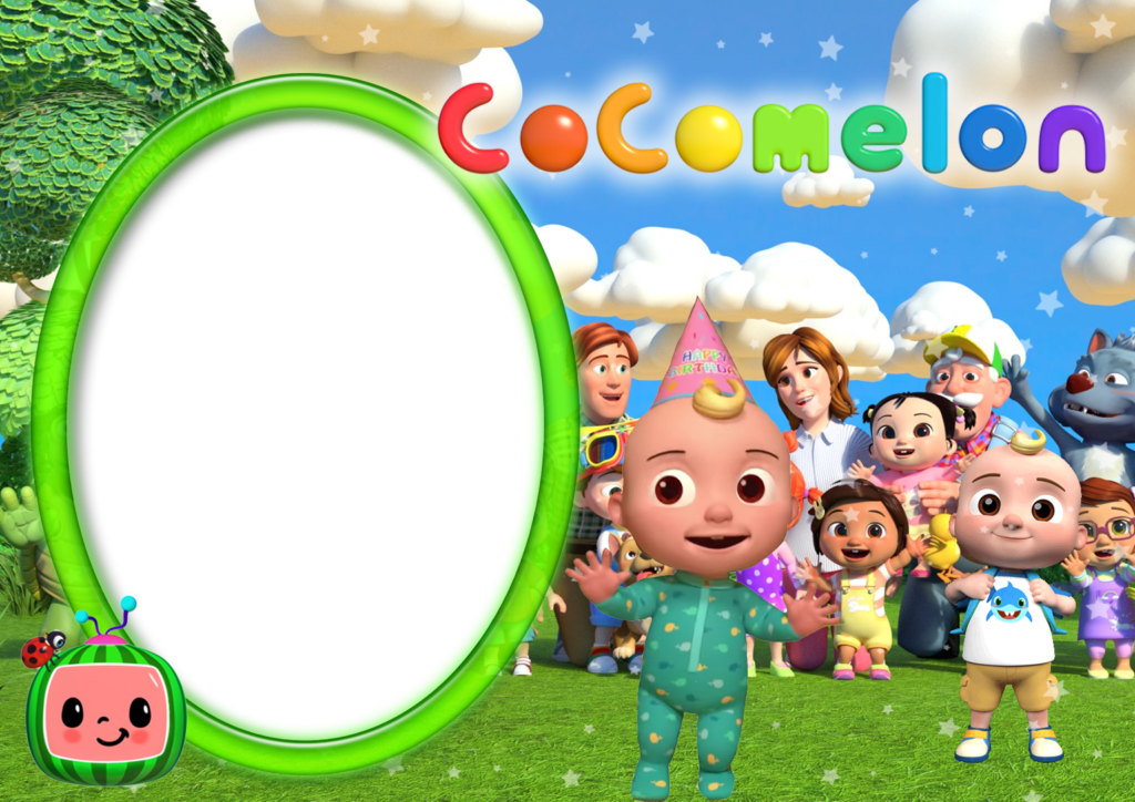 cocomelon picture frame png logo #42075