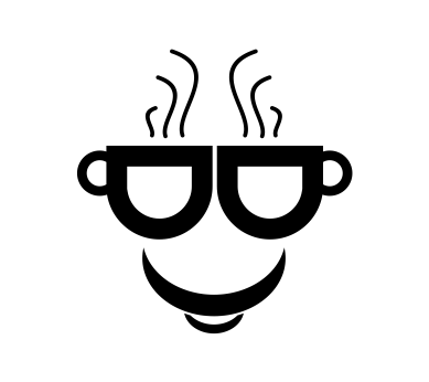 vector coffee face logo download food drinks #7522