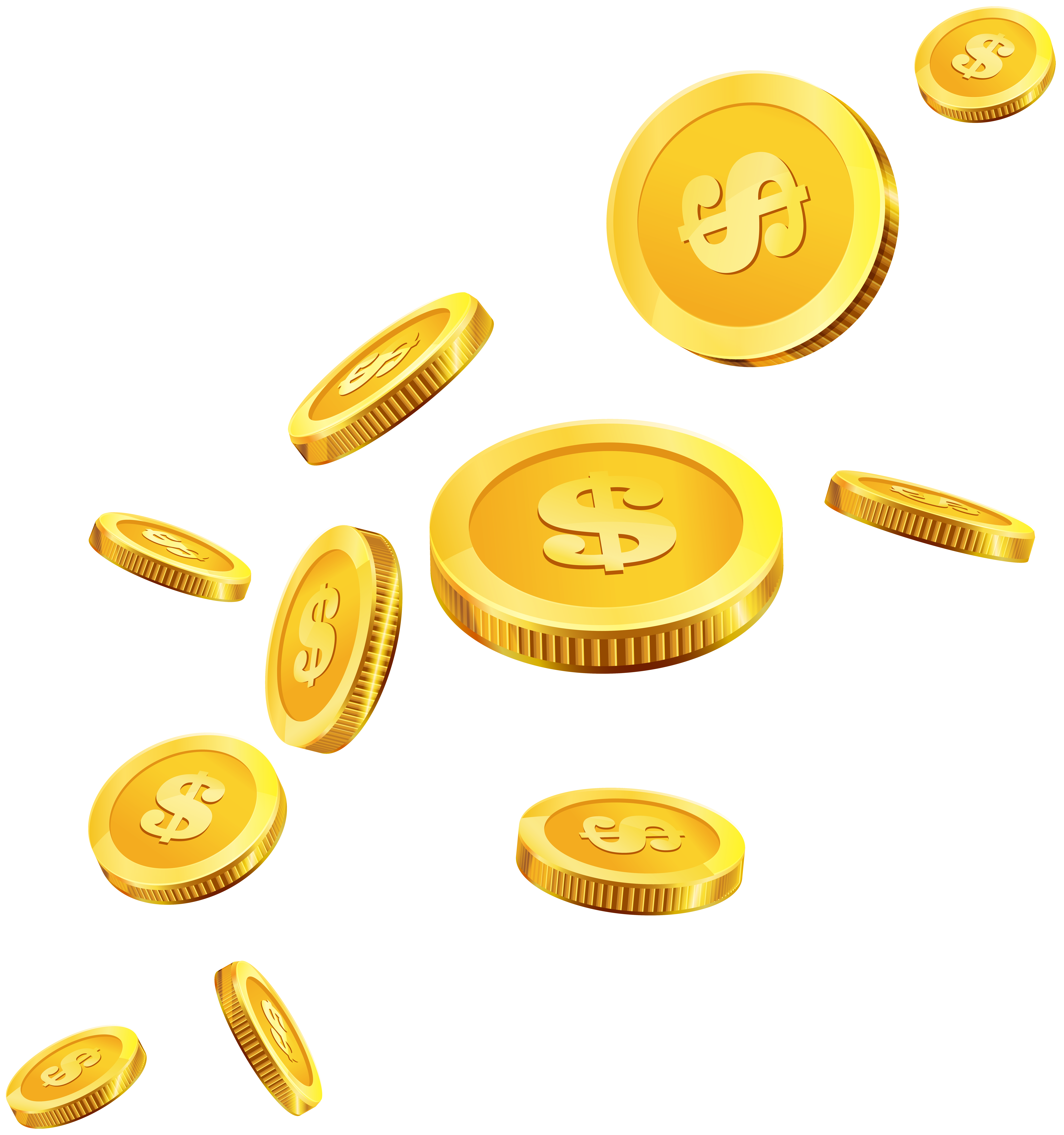 coins gold png clip art best web clipart