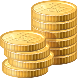 coins icon finance iconset visualpharm #16587