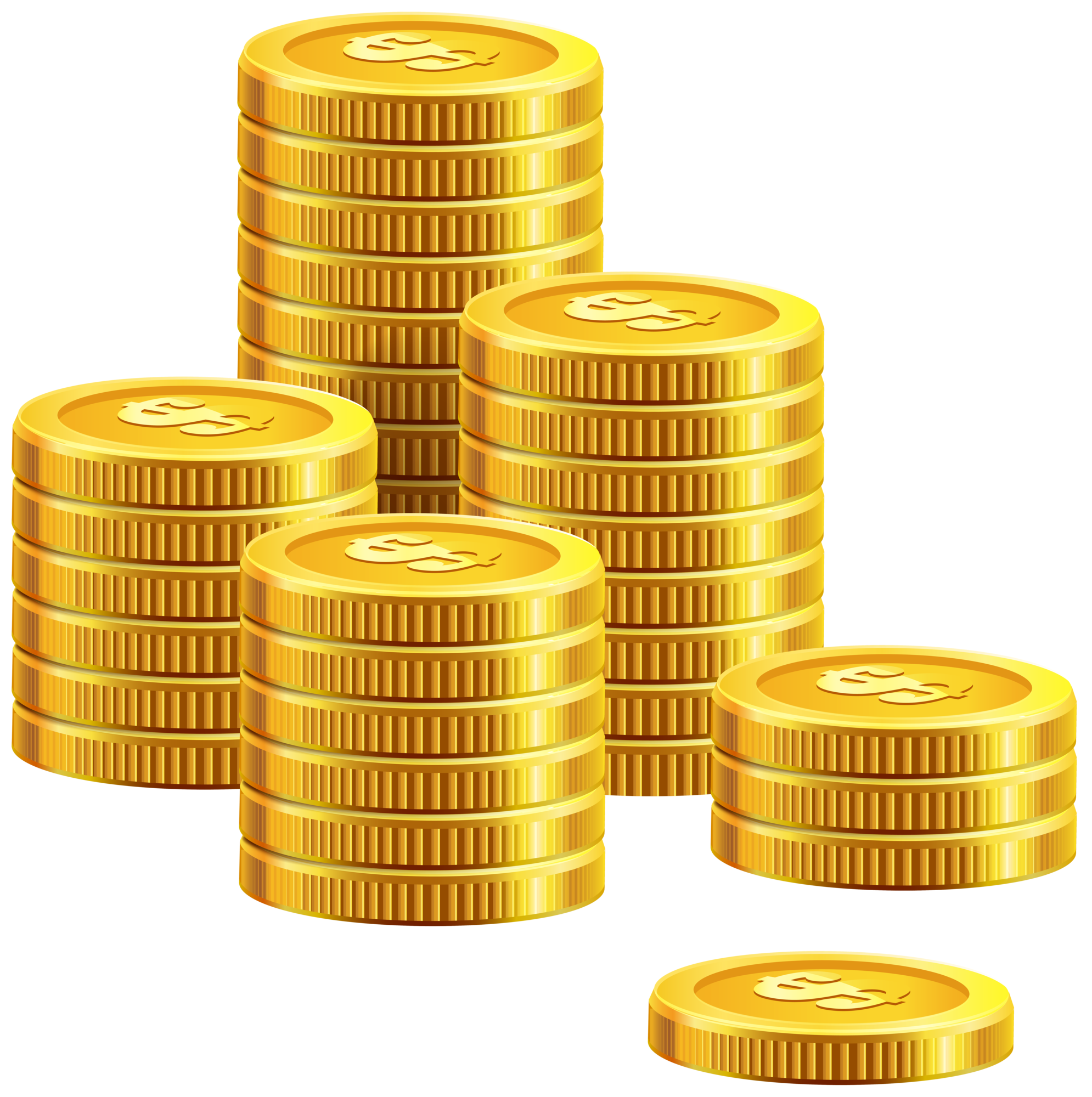 pile coins png clip art #16579