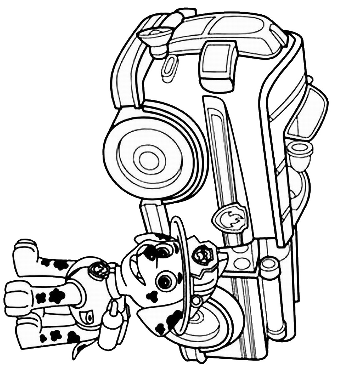 coloring pages of cali paw patrol #2642