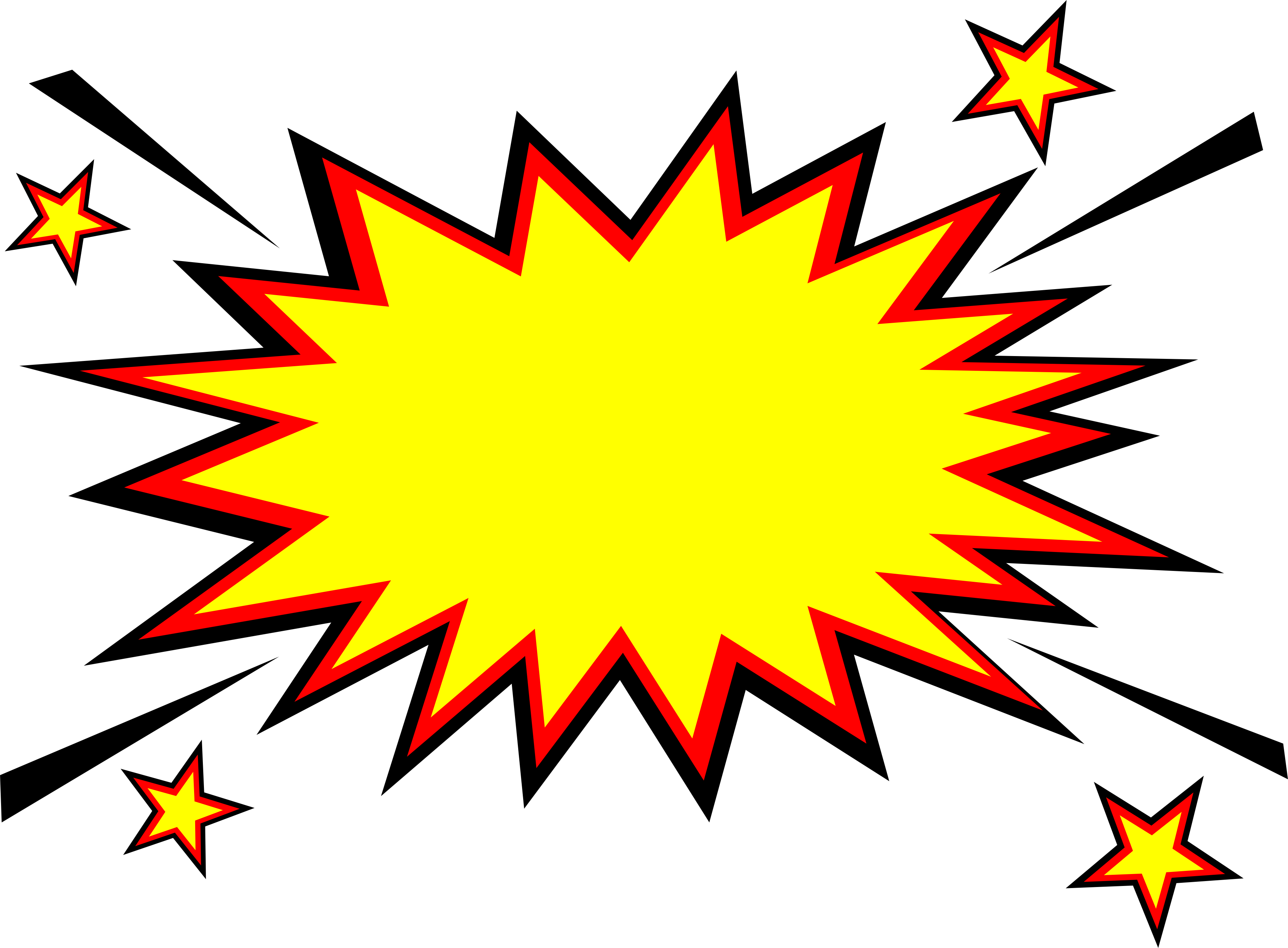 comic boom explosion blank for logo #40793