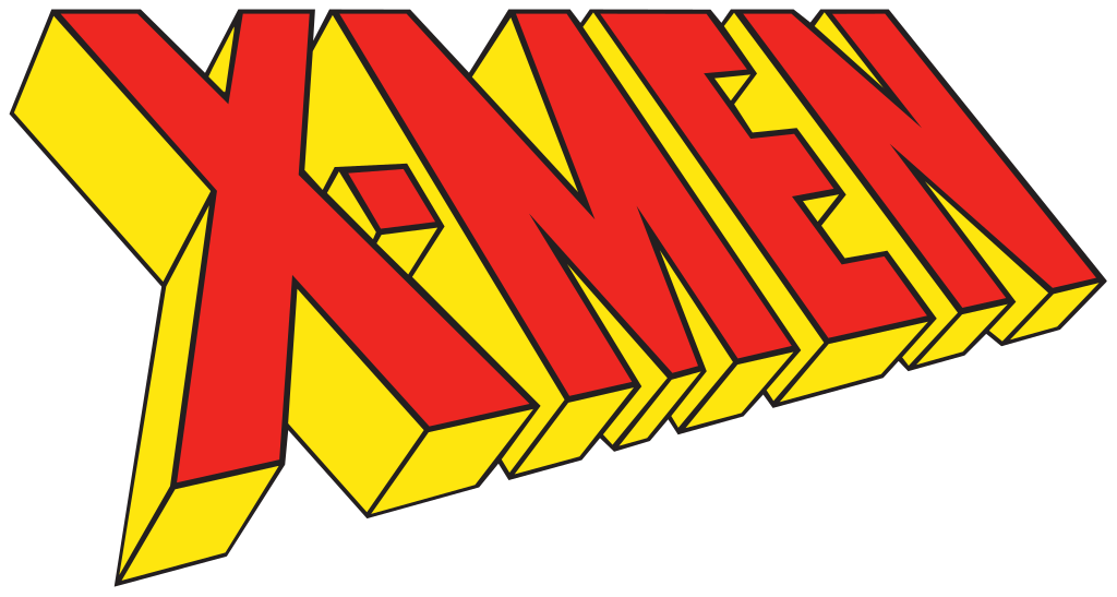 xmen comic red and yellow logo transparent #40782