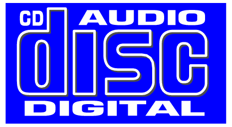 cd digital audio blue symbol png logo #6292