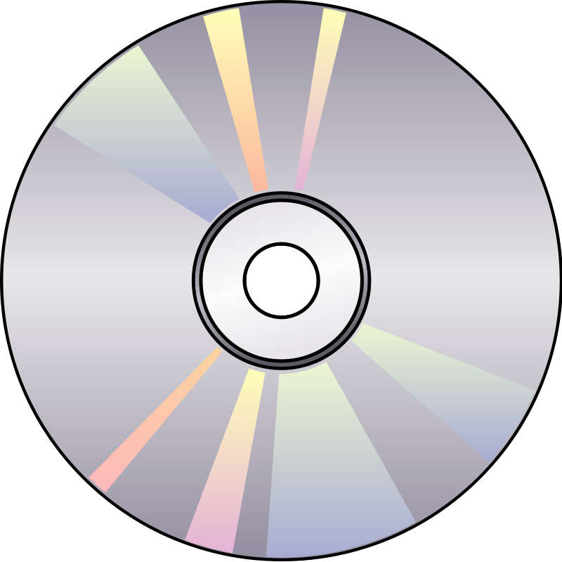 compact disk metal symbol png logo #6288