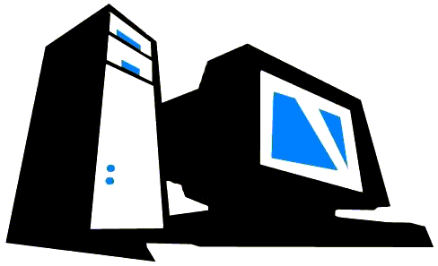 computer case and monitor png 4