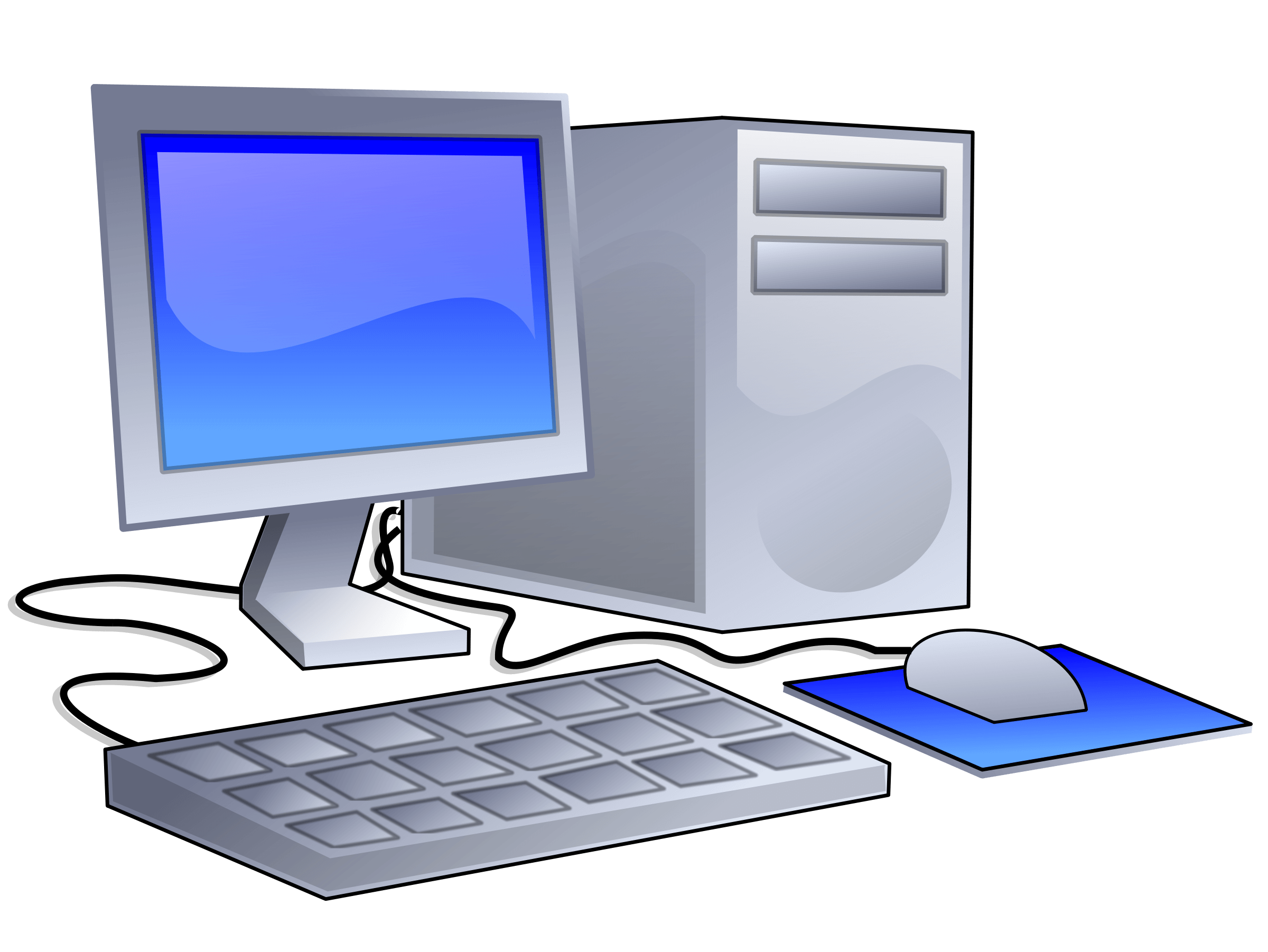 computer clipart #11069