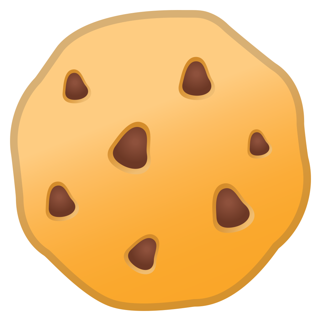cookie icon noto emoji food drink iconset google #23115