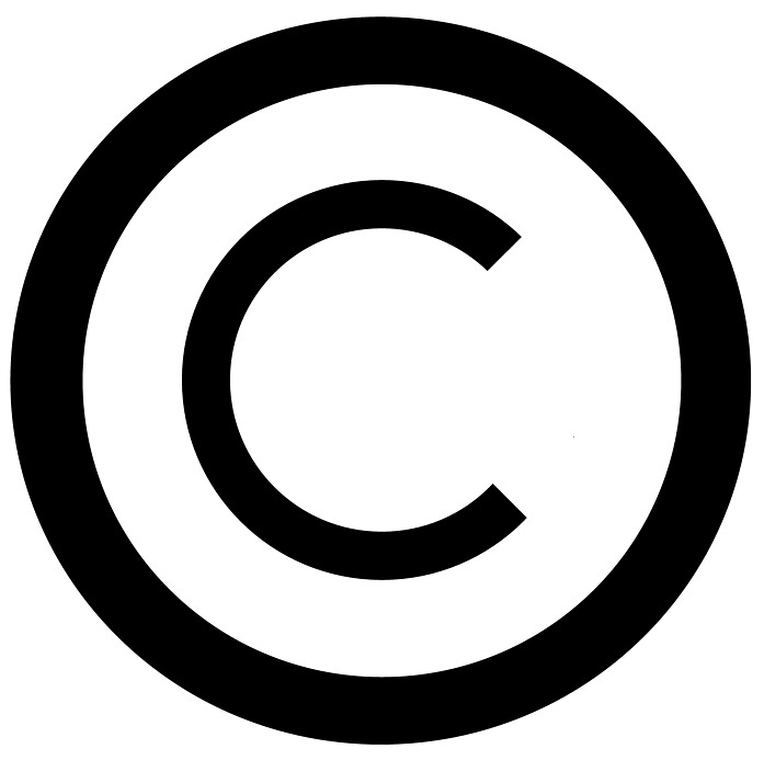 copyright symbol white background this copyright #34661