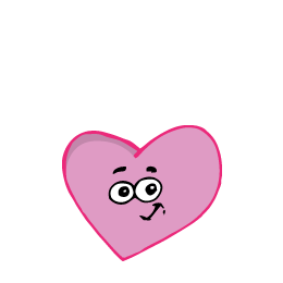 Coração rosa emoji png #40576