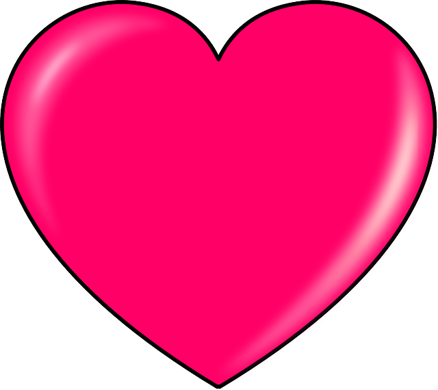 coração rosa formas baixar gratis png #40566