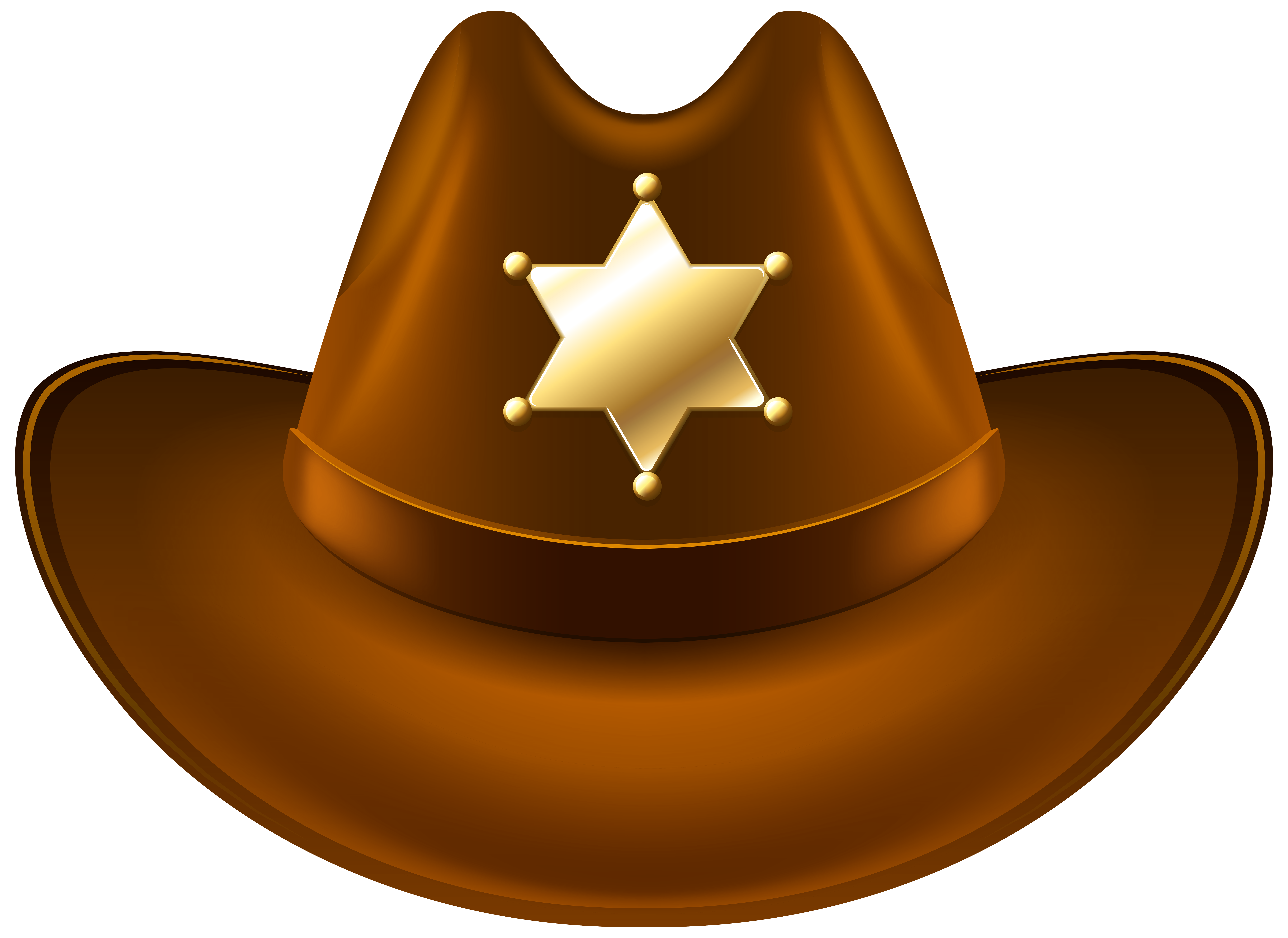 sheriff symbol hat clipart download #42005