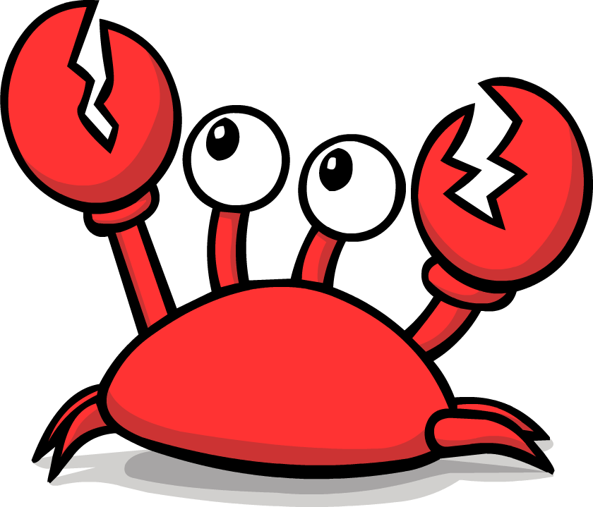angry crab clip art full resolution #34971