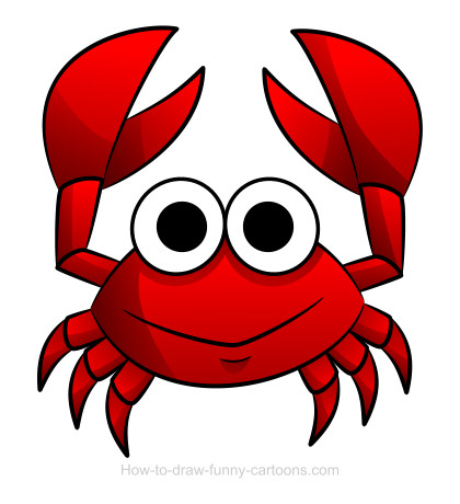 crab drawing sketching vector #34977