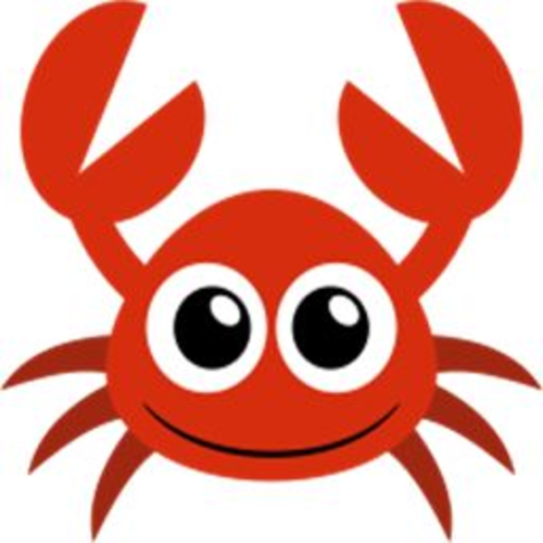 crab images clkerm vector clip art online #34991
