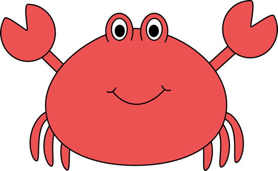 crab sea life clip art sea life images #34988