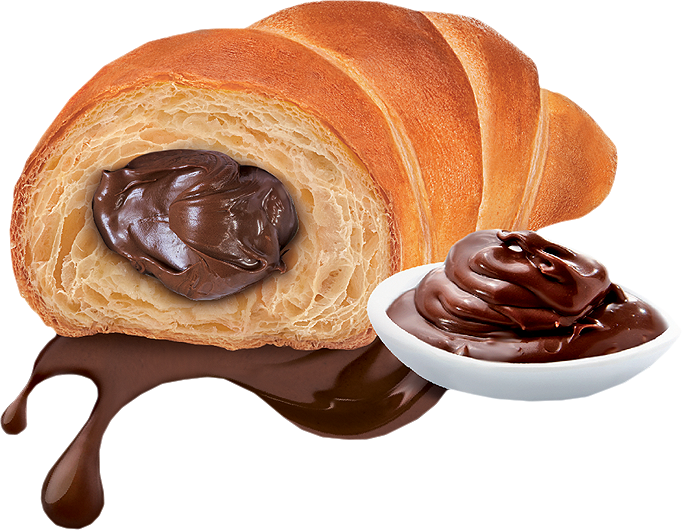 croissant with chocolate #39698
