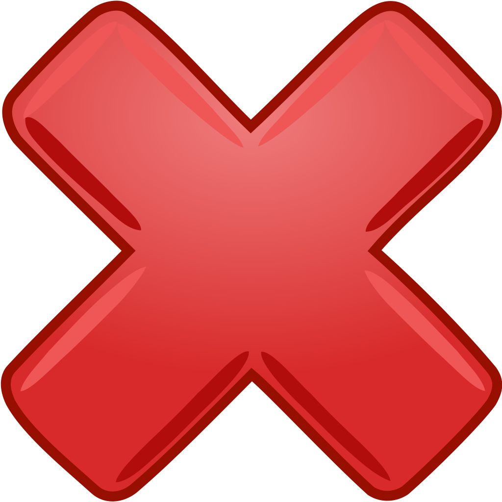 File:X mark.svg - Wikimedia Commons